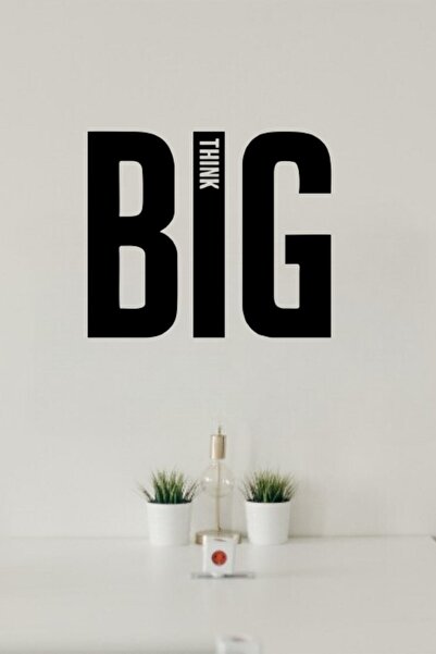 New Jargon Autocolant Big Think, Autocolant de perete, Decor de perete, Autoc...