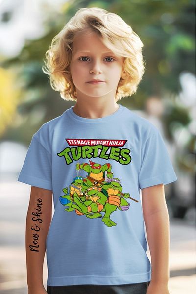 New Shine TRIOC PENTRU COPII IMPRIMAT NINJA TURTLES