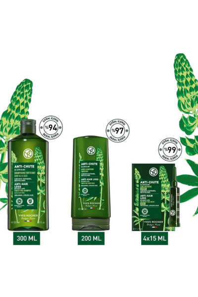 Yves Rocher Dökülmelere Karşı Bitkisel Koruma Kalkanı Doğal İçerikli Saç Bakım Seti