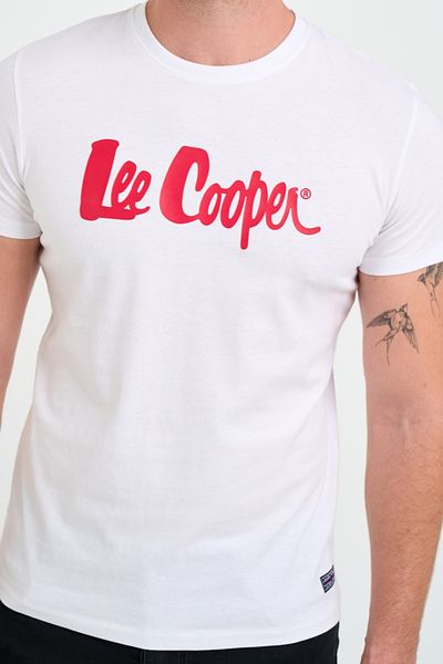 Lee Cooper Tricou barbat cu logo aplicat