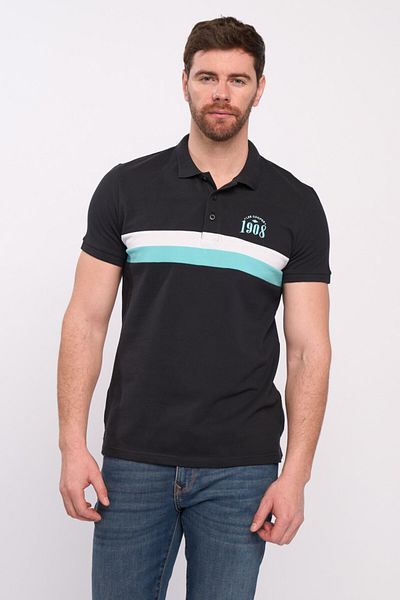 Lee Cooper Tricou barbat polo maneca scurta cu logo