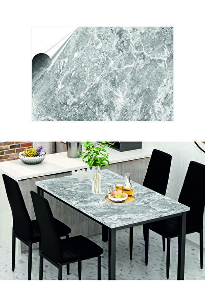 Baskı Madeni Yapışkanlı Parlak Folyo- Masa, Tezgah Arası-üstü, Duvar Kaplama ...