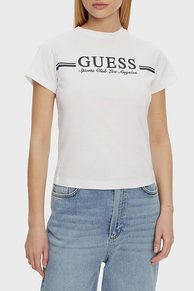 Guess Ss T-Shirt Women's White T-Shirt V5Gi03I3Z14-G011
