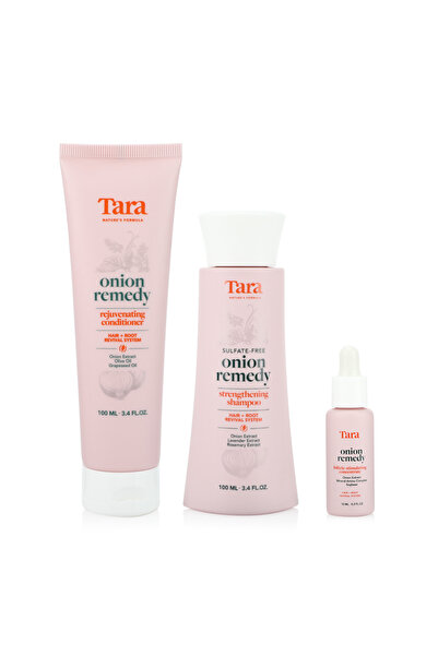 Tara NATURE'S FORMULA تارا مجموعة العناية بالشعر 3 قطع