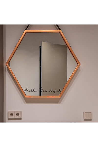 New Jargon Autocolant Hello Beautiful - Hello Beautiful pentru oglindă, pentr...