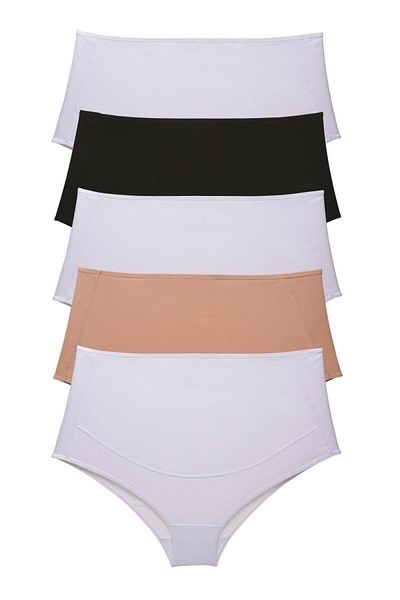 Nicoletta Γυναικεία Εγκυμοσύνη 5 Πακέτο Lycra Mixcolor