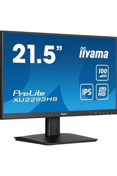 IIYAMA Monitor IPS LED Iiyama 21.5" XU2293HS-B6, Full HD (1920 x 1080), HDMI, DisplayPort, 100 Hz, 1 ms