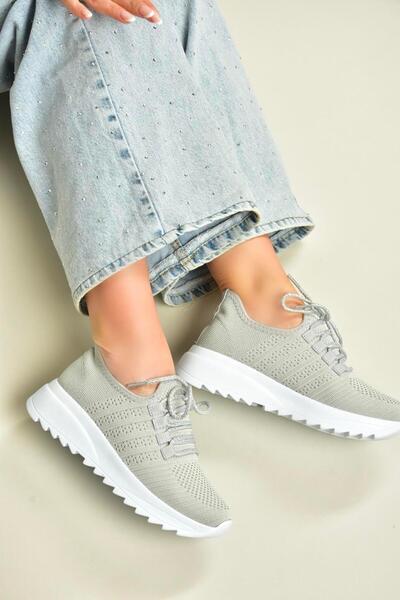 Fox Shoes U702101204 Сірі тканинні кросівки