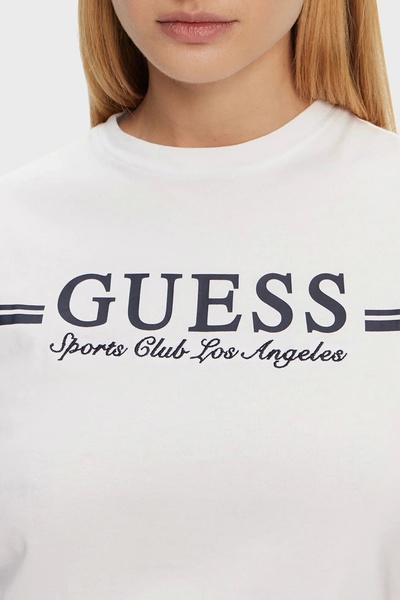 Guess Tričko SS Dámské bílé tričko V5GI03I3Z14-G011