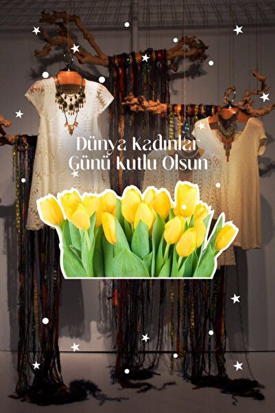 New Jargon Autocolant din sticlă pentru vitrină cu lalele galbene și mesajul ...