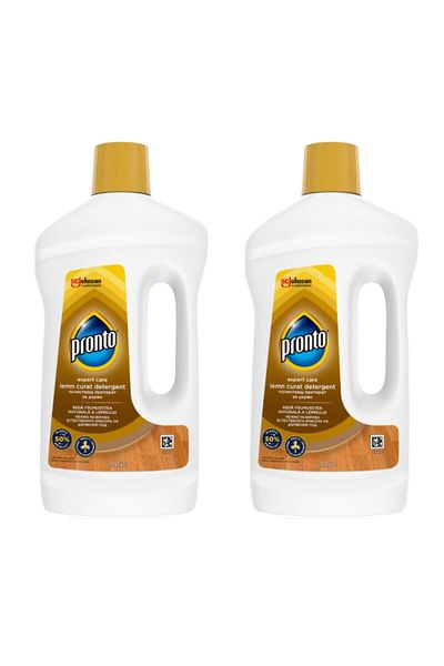 Pronto Parquet Cleaner Clean Wood, 750ml 250ml X 2