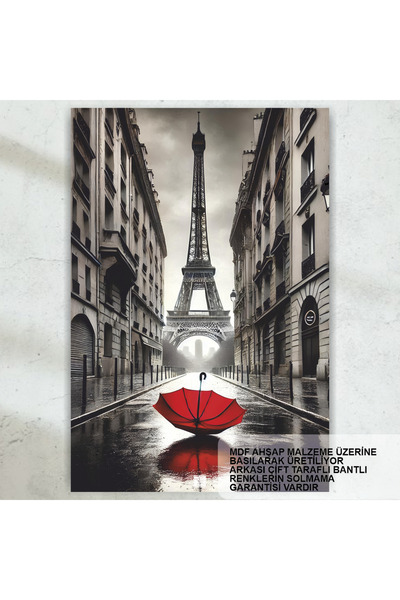 Hayat Poster Francuska Pariz Ulica Ajfelov toranj Nostalgična dekoracija Retr...
