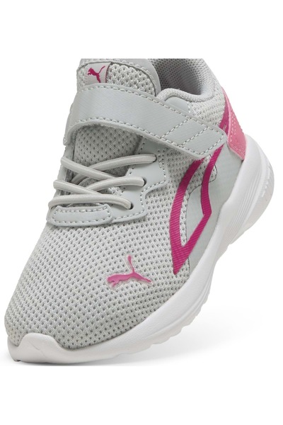 Puma All-Day Active Ac+ Inf 387388   Orthopedic Baby Sports Shoes Gray-Pink