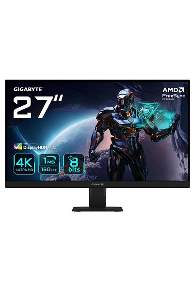 Gigabyte Monitor Gaming IPS LED Gigabyte 27" GS27U, UHD (3840 x 2160), HDMI, DisplayPort, 160 Hz, 1 ms