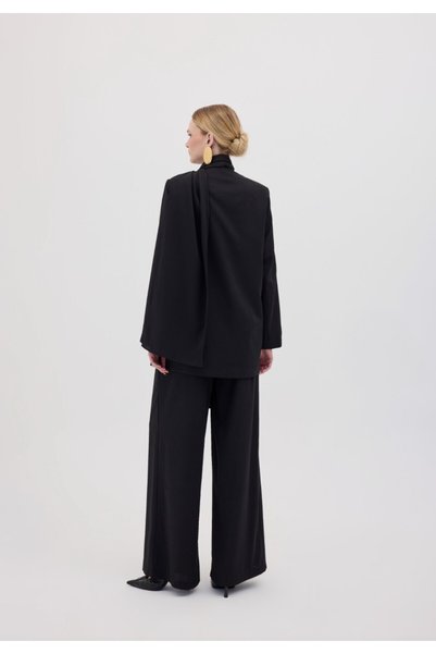 DEMET Şeniz Scarf Blazer Set