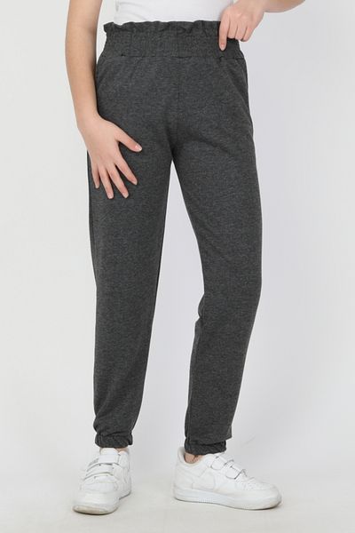 e-çocuk Παιδικό μονόχρωμο φούτερ Unisex με ελαστικό πόδι μέσης 0012-0011