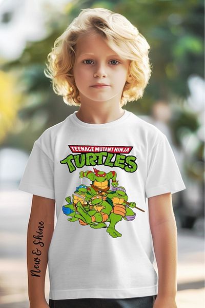New Shine TRIOC PENTRU COPII IMPRIMAT NINJA TURTLES