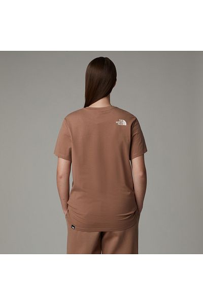 THE NORTH FACE Γυναικείο Μπλουζάκι Καφέ Easy Tee Nf0a8a6gaia1