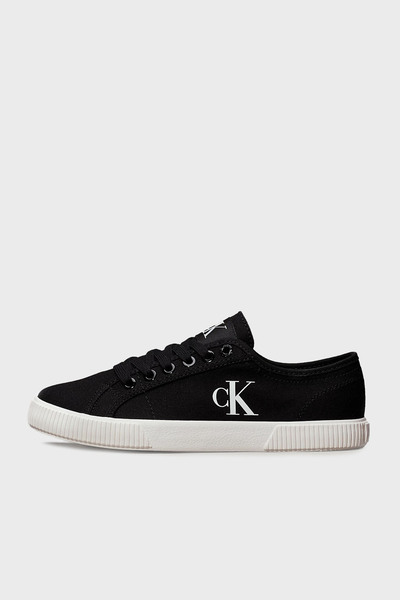 Calvin Klein Logolu Pamuk Karışımlı SneakerAyakkabı YW0YW017620GM AYAKKABI YW0YW01762 0GM