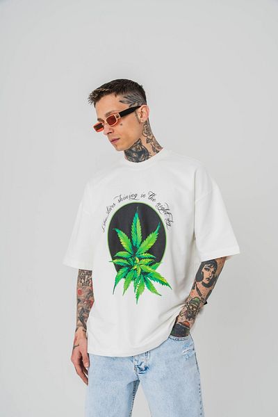 go gang own Μπλουζάκι Herb 87 Oversize