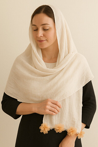 Funlife Scrapbook Çiçekli Şal&Pareo