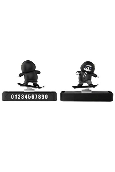 HMNL Hareketli Kayan Kaykay Numaratör Siyah-Beyaz