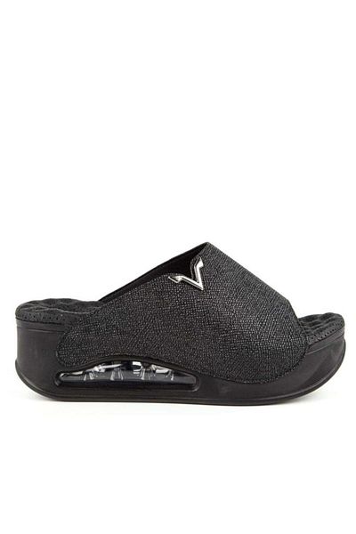 Muya Aerô 31212-001 Women's Slippers Atomic Sole Air Max Black 36-40 Printed