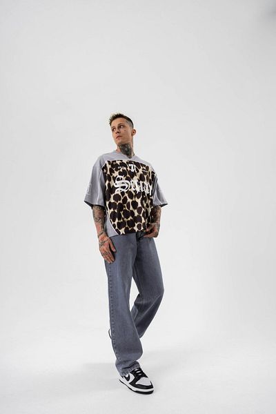 go gang own Μπλουζάκι Leopard 71 Oversize