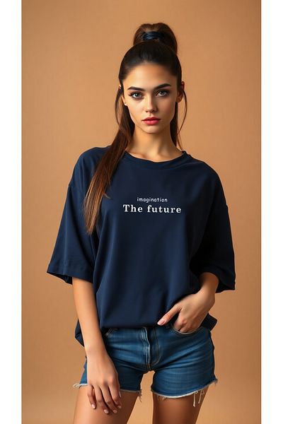 uyguntarz Το μπλουζάκι Future Printed Oversize