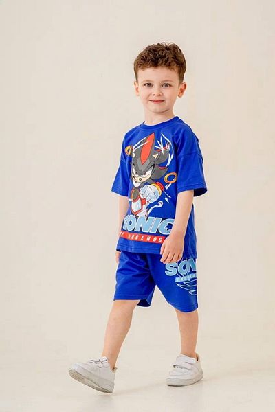 harby kids Costum pentru băiat cu pantaloni scurți imprimați