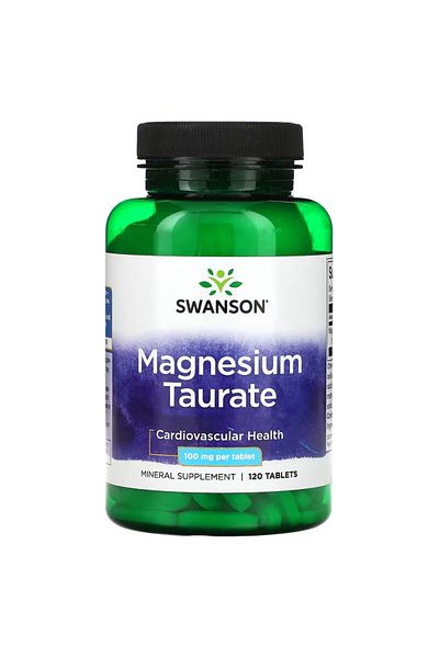 SWANSON Magnesium Taurate 100 Mg, 120 Tablets