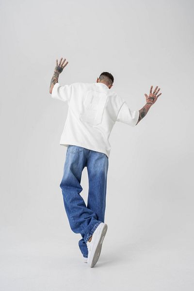go gang own Μπλουζάκι 9Village Suede Oversize