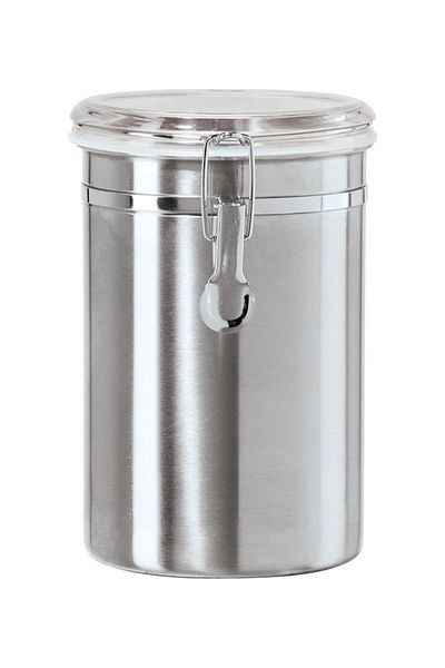 Chavin Steel Airtight Clamp-On Coffee Tea Storage Canister Storage Jar Mt118