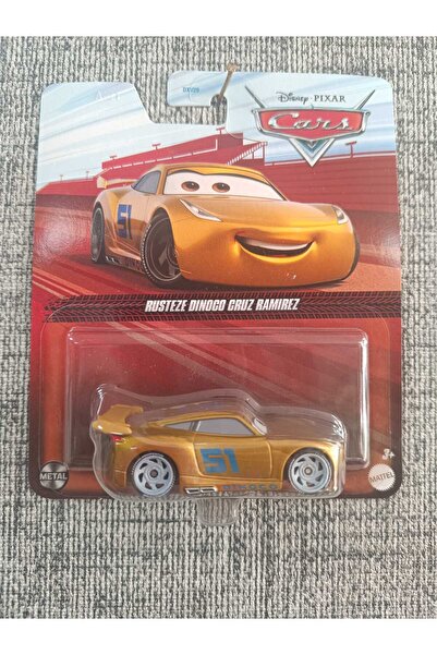 DİSNEY CARS Disney Cars Rusteze Dinoco Cruz Ramirez