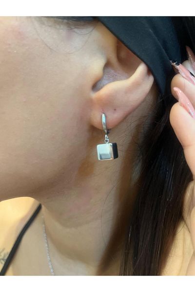 MAY AKSESUAR VE TAKI Zar Model Earrings Steel