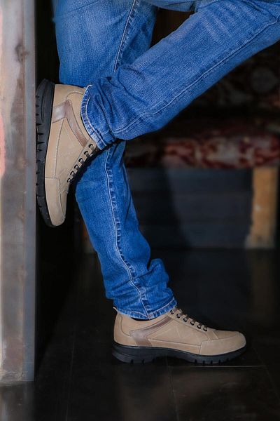 FAST STEP Pantofi casual pentru bărbați din piele naturală 723ma2021-1