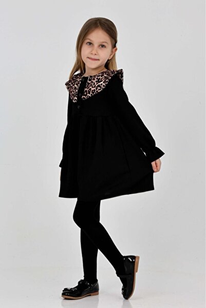 tunays shopping Bürümcük tkanina Leopard Sa detaljem na okovratniku haljina z...