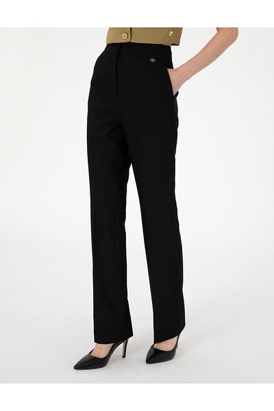 Pierre Cardin Black Fabric Trousers 50300025 -Vr046