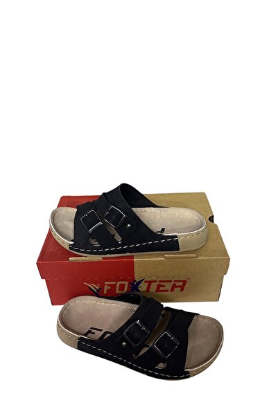 Foxter شبشب بإبزيم أسود
