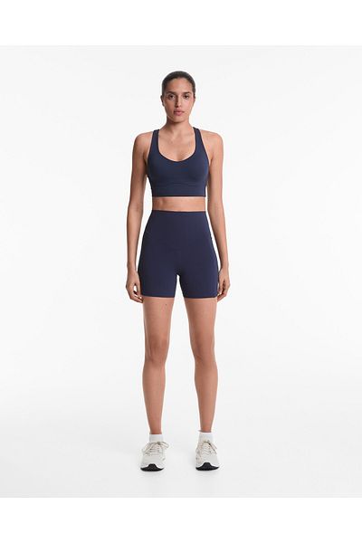 Oysho 10cm Compressive Pocket High Rise Hot Pants