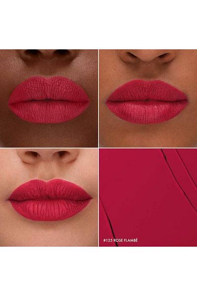 SEPHORA COLLECTION Cream Lip Stain 10HR Liquid Lipstick - 125 Rose Flamb , 5ml