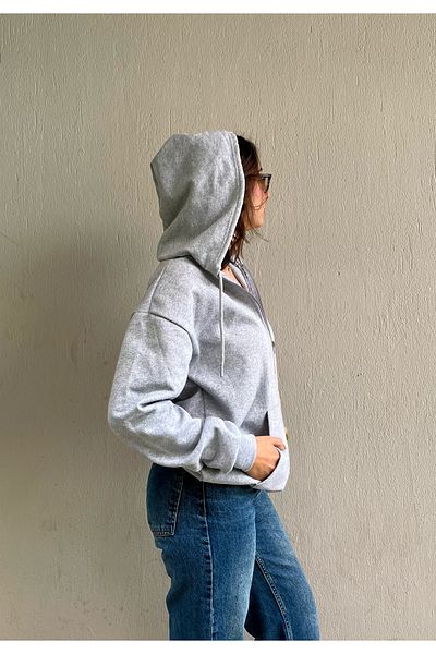 WNWGKN Trendpunky Zippered Sweet Cardigan