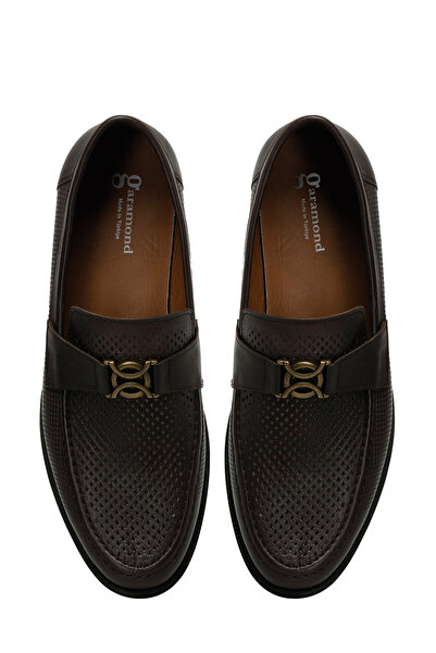 Garamond Hnědé pánské mokasíny JASOS 4FX