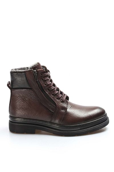FAST STEP Genuine Leather Men's Classic Boots 943Sma926