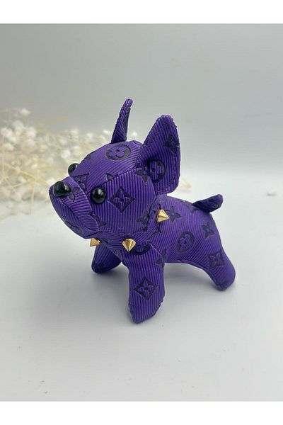 MyladyAccessoriess Accesoriu pentru geantă și breloc cu unghii de câine violet
