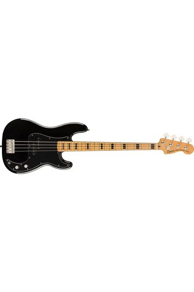 Genel Markalar Classic Vibe '70s Precision Bass Akçaağaç Klavye Black Bas Gitar