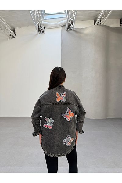 SOLİS MODA Women's Denim Jacket Design