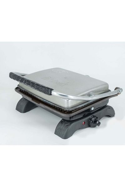Dökümix Iron Cast Gray 1800 Watt 4-6 Slices Home-Industrial-Buffet Type Toaster and Grill