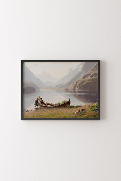 epiqart Yaz Flörtü - Siyah Çerçeve