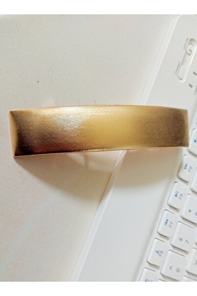 chibi Cataramă automată cu clemă texturată cu dungi dreptunghiulare din metal...